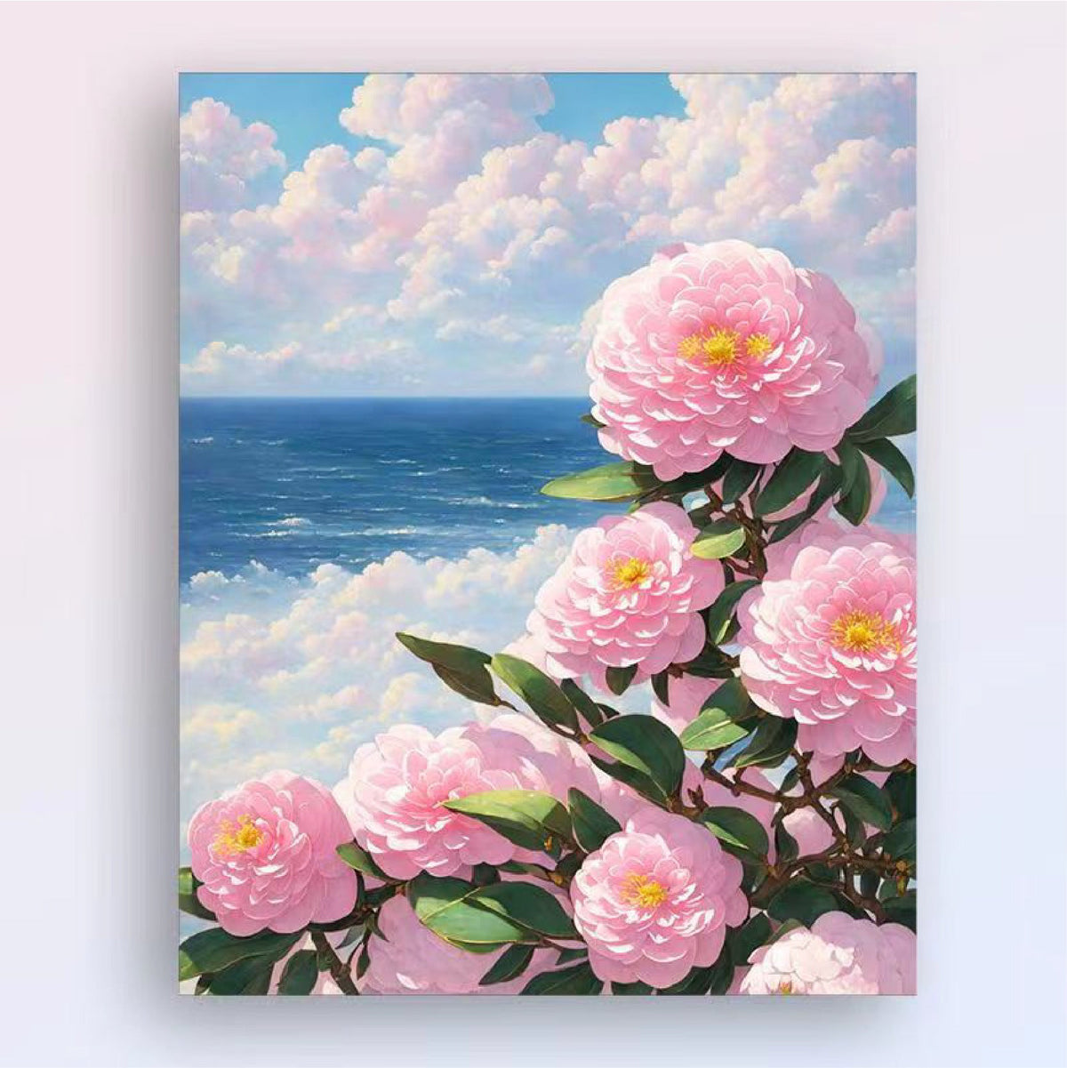 Siopsrl | Floral Landscape Canvas Wall Art Siopsrl