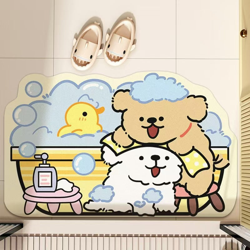 Siopsrl | Cartoon Bath Mat Siopsrl