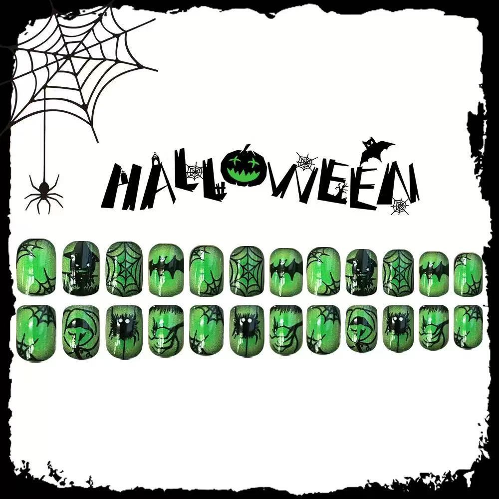 Halloween Nail Art Set with Creative 3D Designs Siopsrl