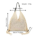 Siopsrl | Structured beach bag with fringe details Siopsrl