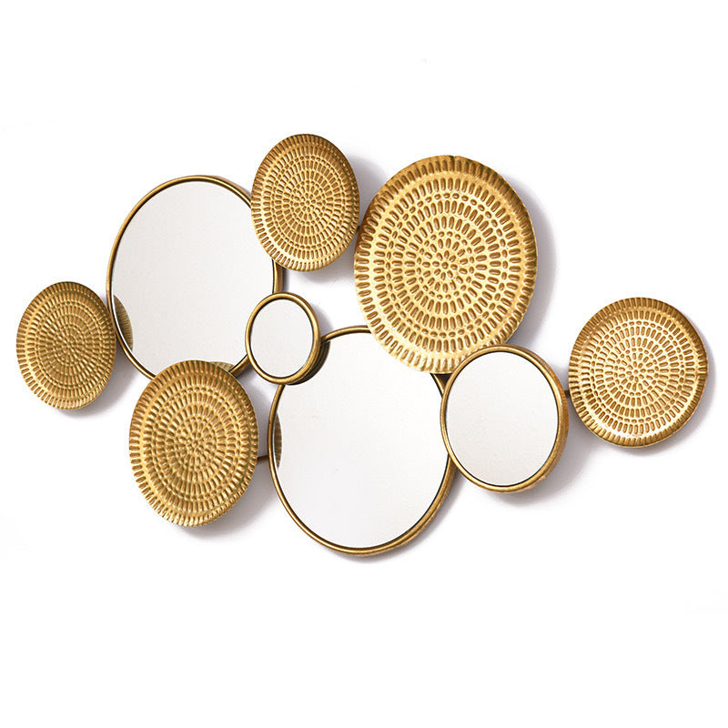 Chic Interconnected Circular Mirror Ensemble Siopsrl