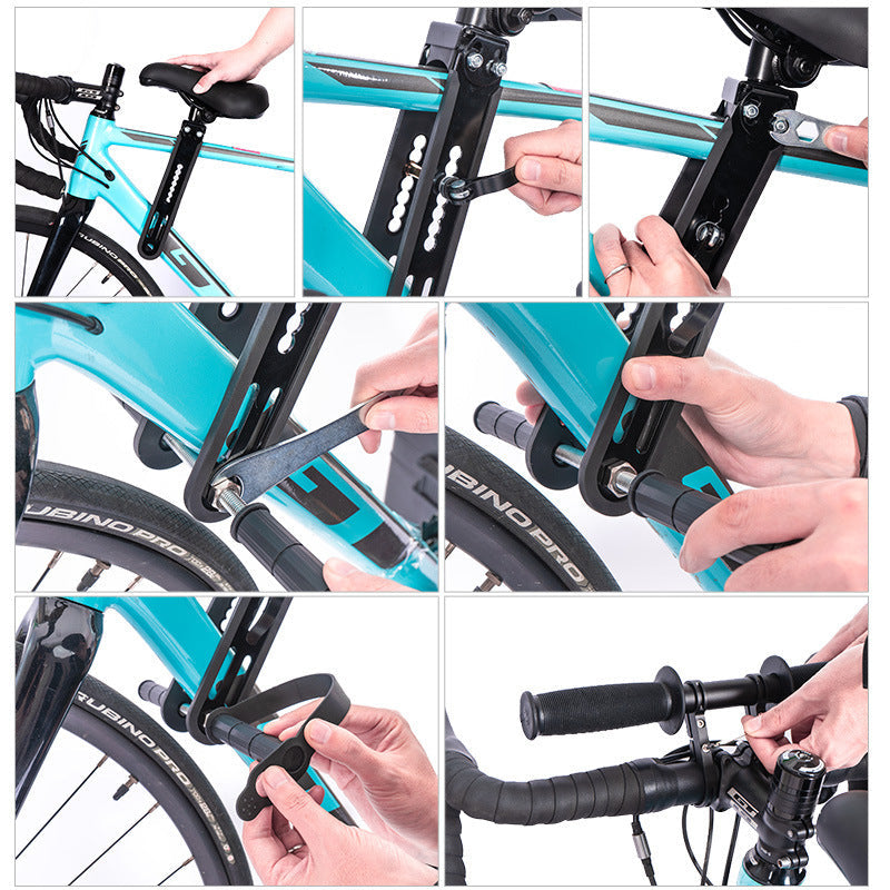 Siopsrl | Adjustable Front-Mounted Child Bike Saddle Support Mount Siopsrl