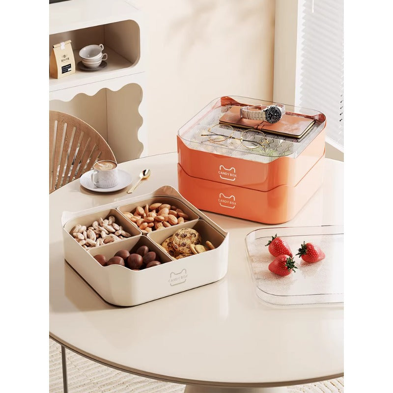 Siopsrl | Multi-Purpose Storage Organizer with Transparent Lid Siopsrl