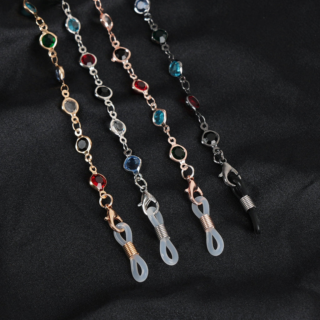 Siopsrl | Decorative Gemstone Eyewear Chain Siopsrl