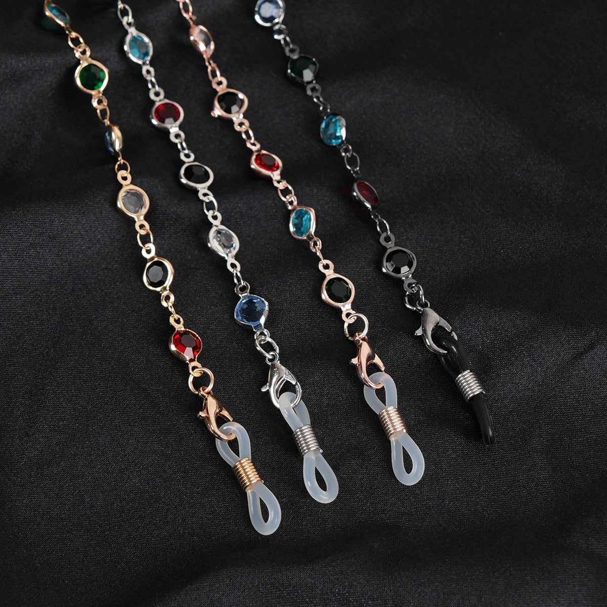 Siopsrl | Decorative Gemstone Eyewear Chain Siopsrl