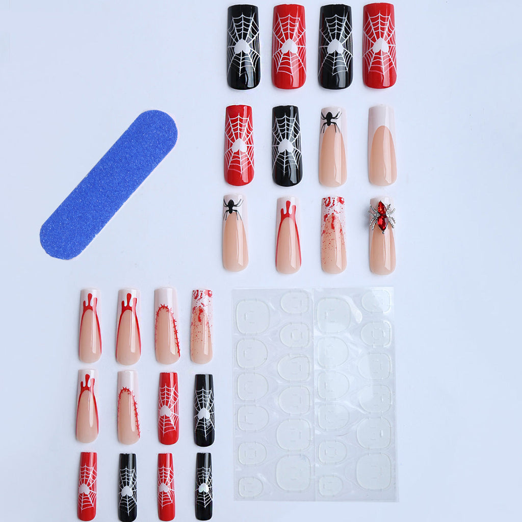 Siopsrl | Creative Halloween-themed nail art Siopsrl