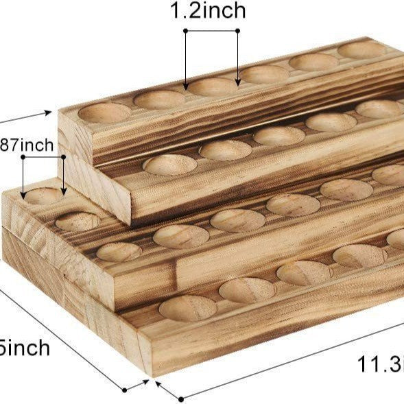 Siopsrl | Wood stand for bottles and kitchen utensils Siopsrl
