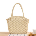 Robust basket bag with braided carrying straps Siopsrl