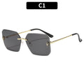Siopsrl | Chic Geometric Shield Sunglasses
