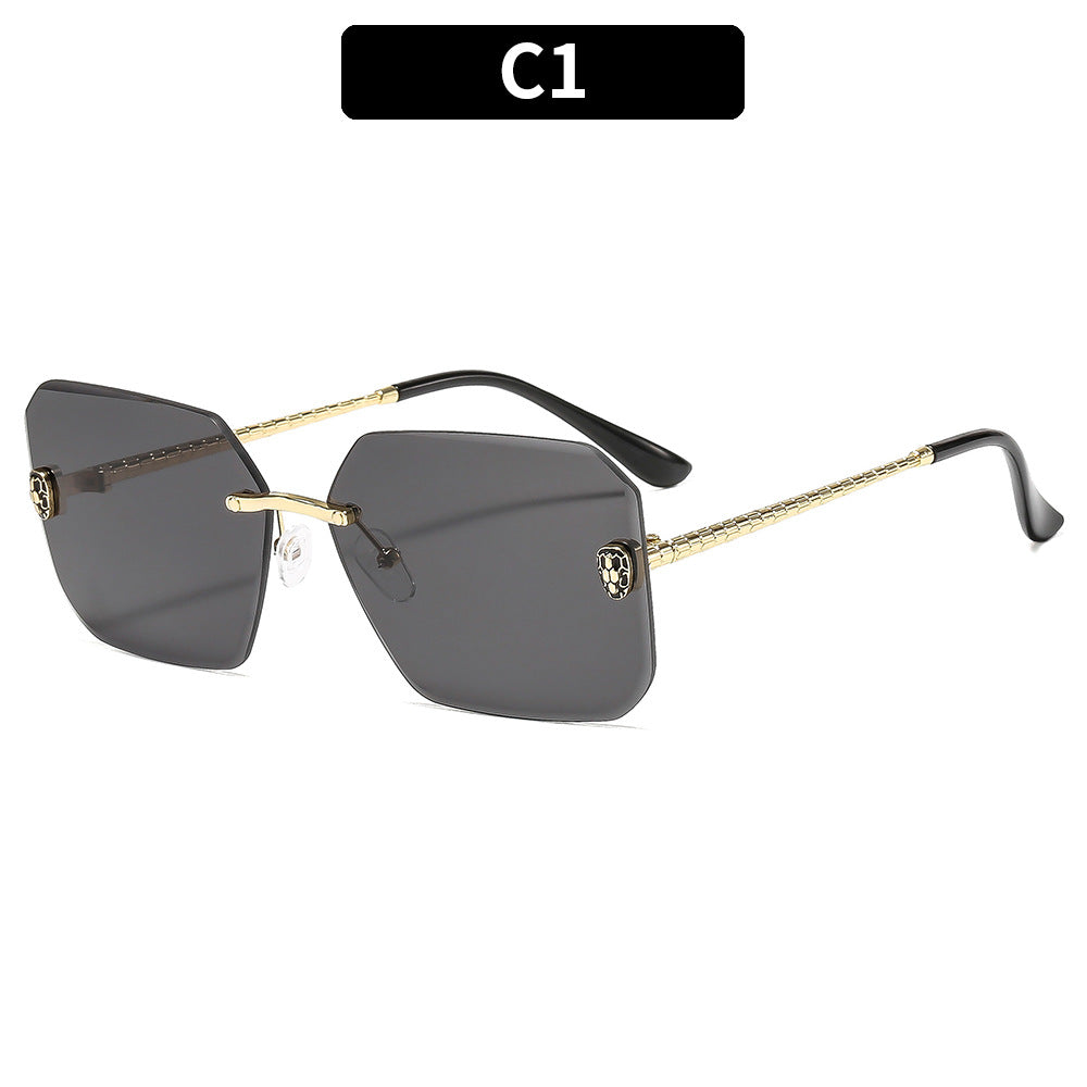 Siopsrl | Chic Geometric Shield Sunglasses