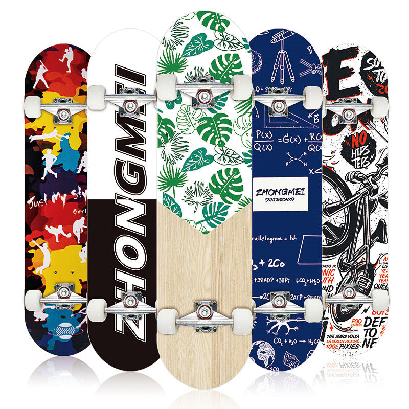 Complete Street Skateboard with Maple Deck Concave and Durable PU Wheels Siopsrl