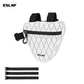 Siopsrl | lightweight reflective triangular bicycle frame bag with waterproof zippered pocket Siopsrl