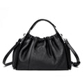 Siopsrl | Textured Leather Drawstring Satchel Siopsrl