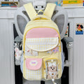 Siopsrl | Cute Animal-Themed Multi-Compartment Backpack