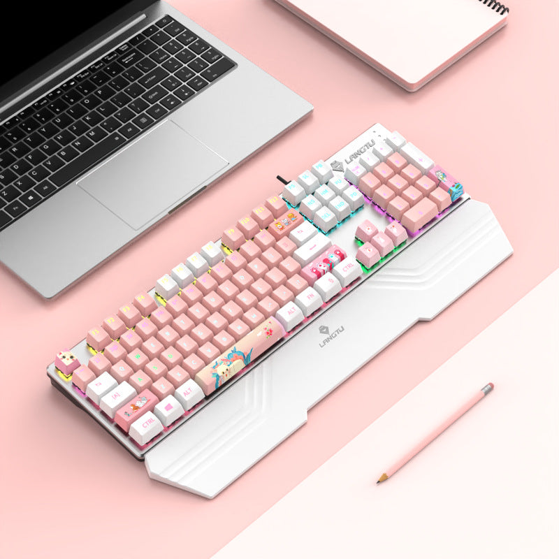 Siopsrl | Ergonomic RGB Mechanical Gaming Keyboard Siopsrl