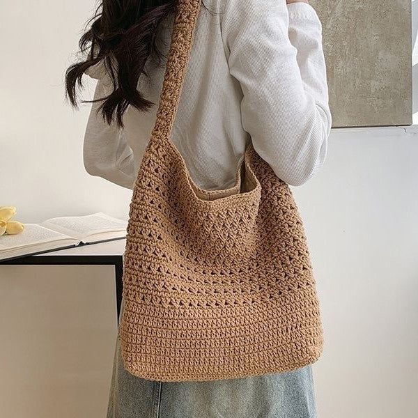 Siopsrl | Hand-knotted leisure shoulder bag Siopsrl