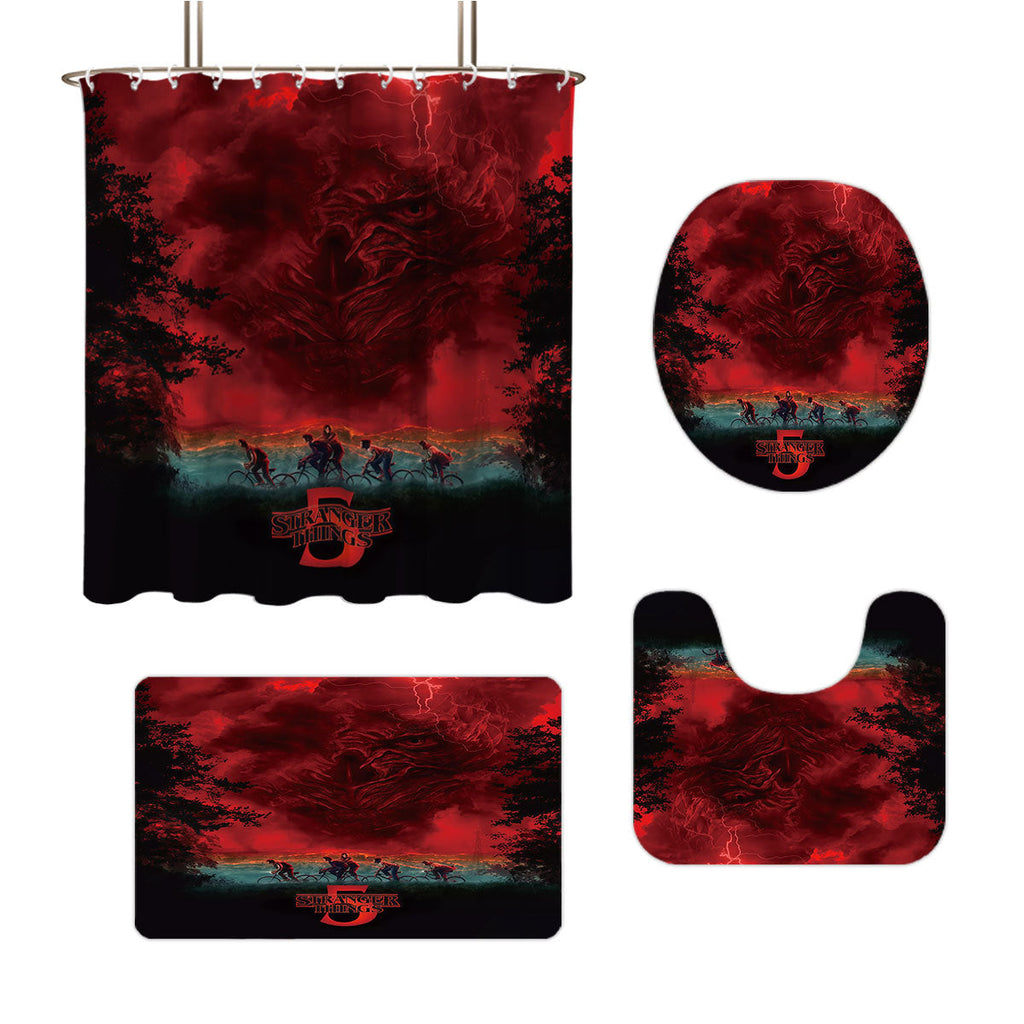 Siopsrl | Stranger Things Adventure-Themed Digital Bathroom Set Siopsrl