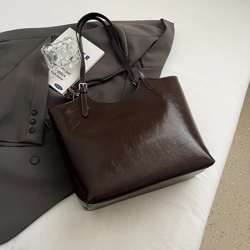Siopsrl | Luxurious Textured Leather Tote Siopsrl
