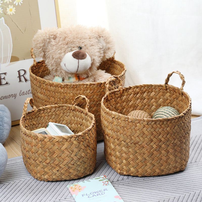 Multi-Functional Handwoven Storage Basket Siopsrl