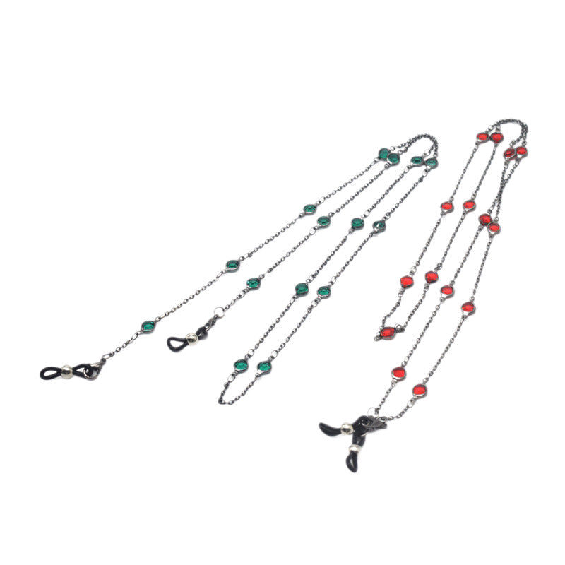 Siopsrl | Stylish Crystal-Accented Eyewear Chain Siopsrl