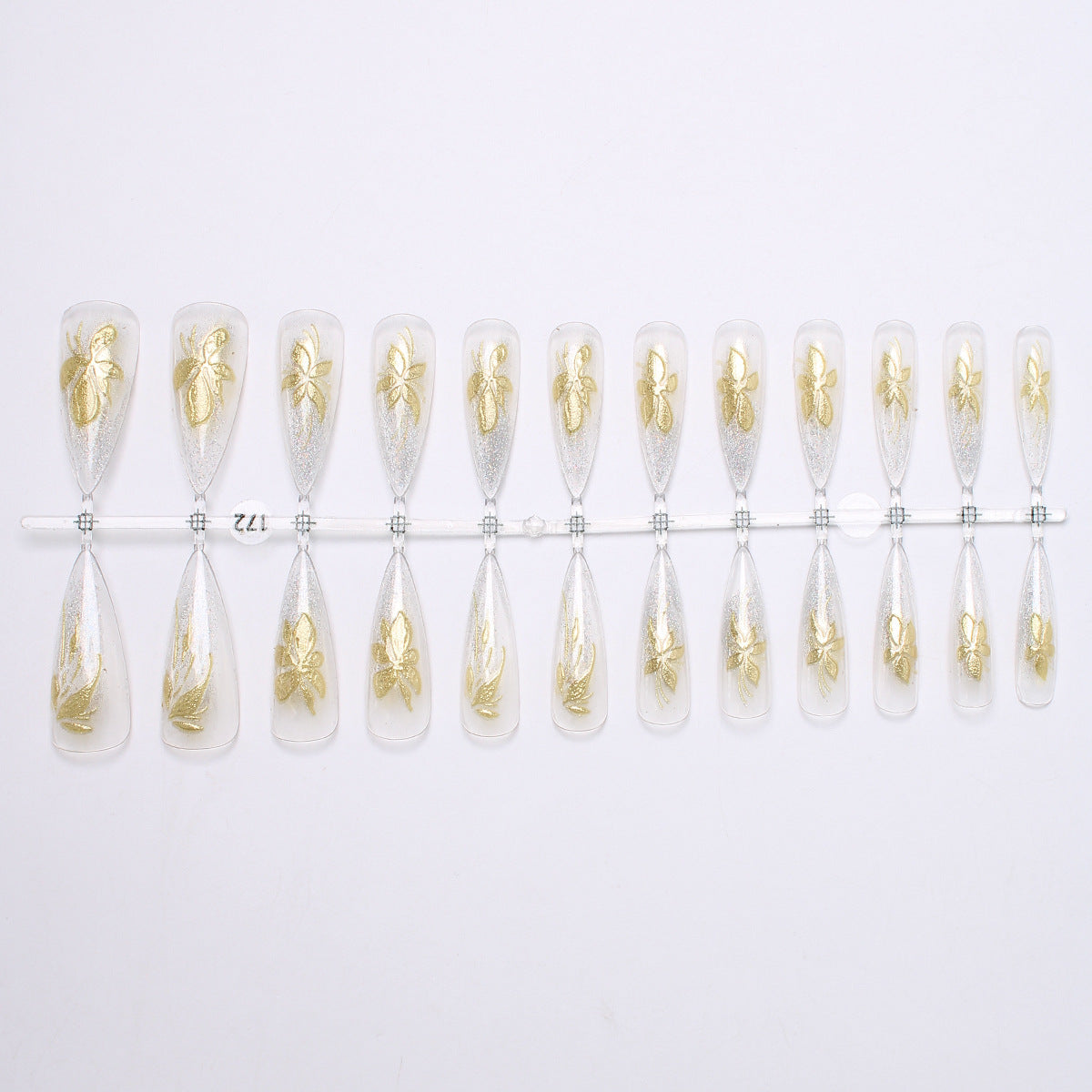 Siopsrl | Floral-Inspired Press-On Nail Set Siopsrl