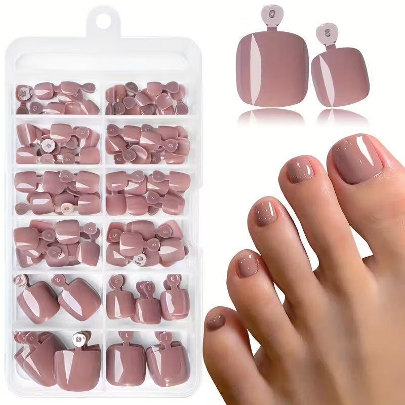 Siopsrl | Premium Gel Pedicure Nail Set Siopsrl