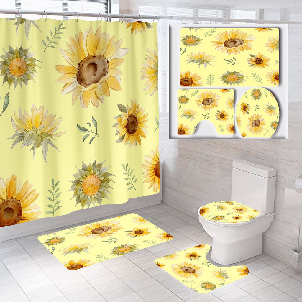 Siopsrl | Floral Theme Bathroom Décor Set Siopsrl