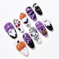 Halloween-Themed Creative Press-On Nails Siopsrl