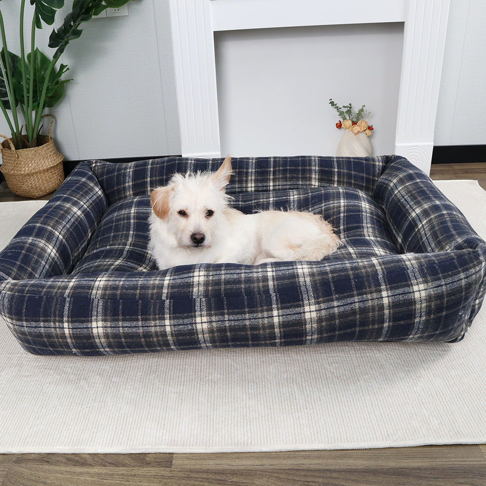 Siopsrl | Plaid Orthopedic dog bed