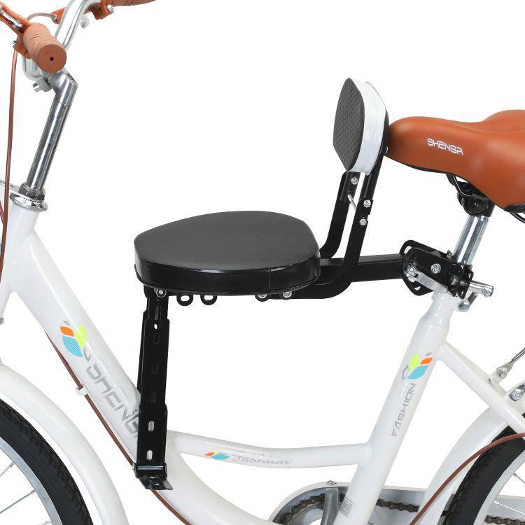 Siopsrl | Detachable Bicycle Passenger Seat with Padded Cushion and Adjustable Backrest