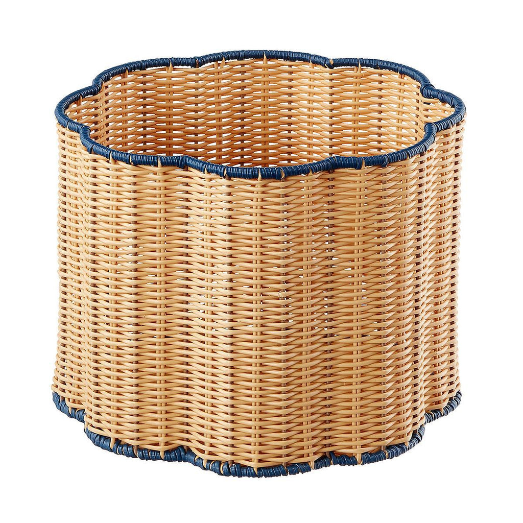 Stylish storage basket with wavy edge Siopsrl