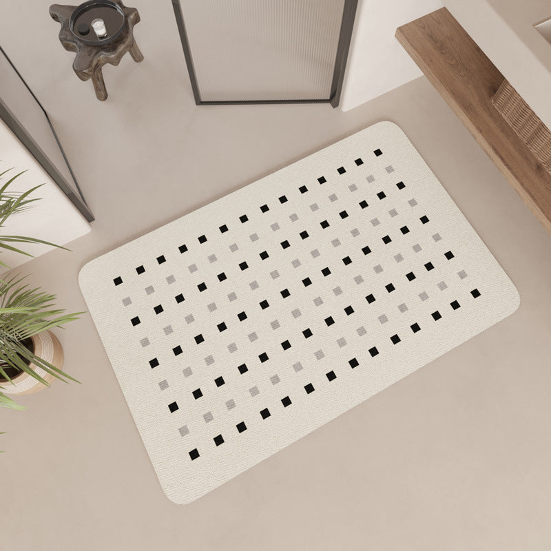 Siopsrl | Modern Geometric Patterned Bath Mat Siopsrl