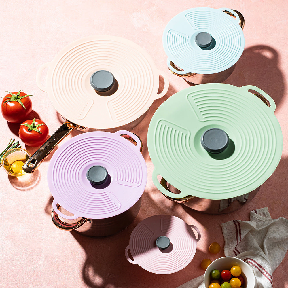 Siopsrl | Silicone cooking lid with multifunctional steam valve Siopsrl