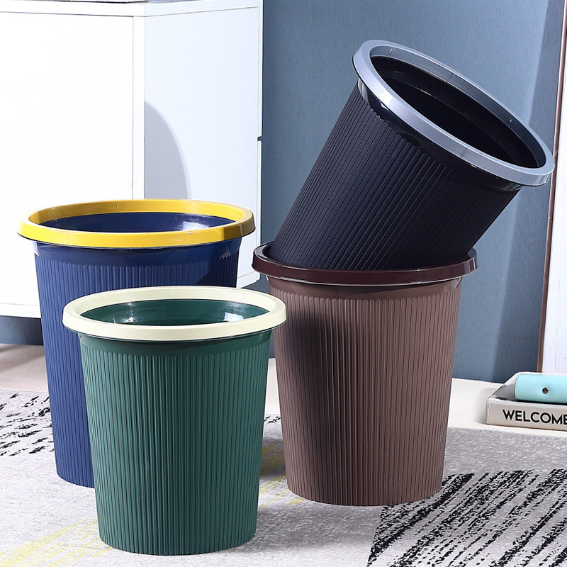 Stylish Ribbed Waste Bin Siopsrl