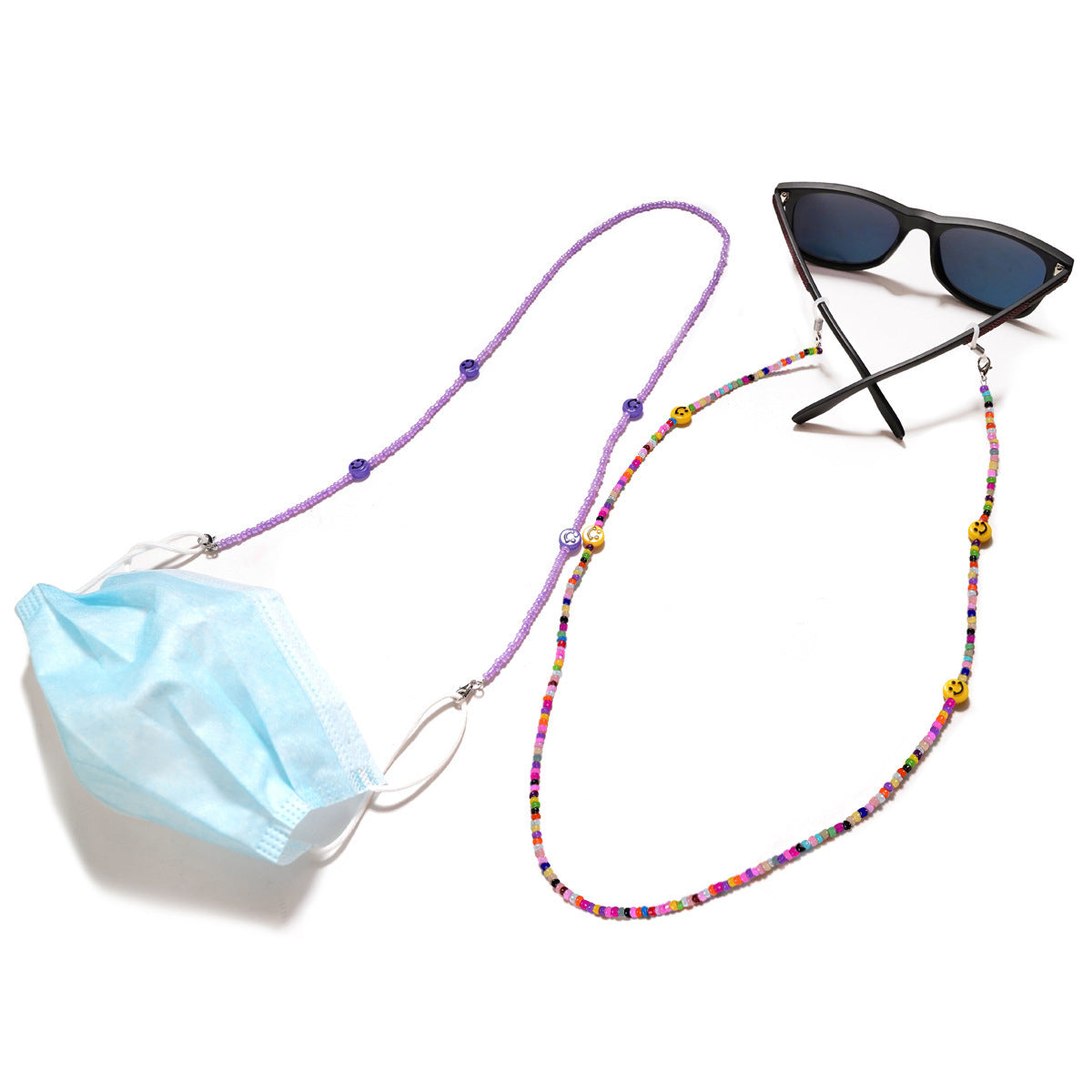 Siopsrl | Decorative Smile Beaded Eyewear Chain Siopsrl