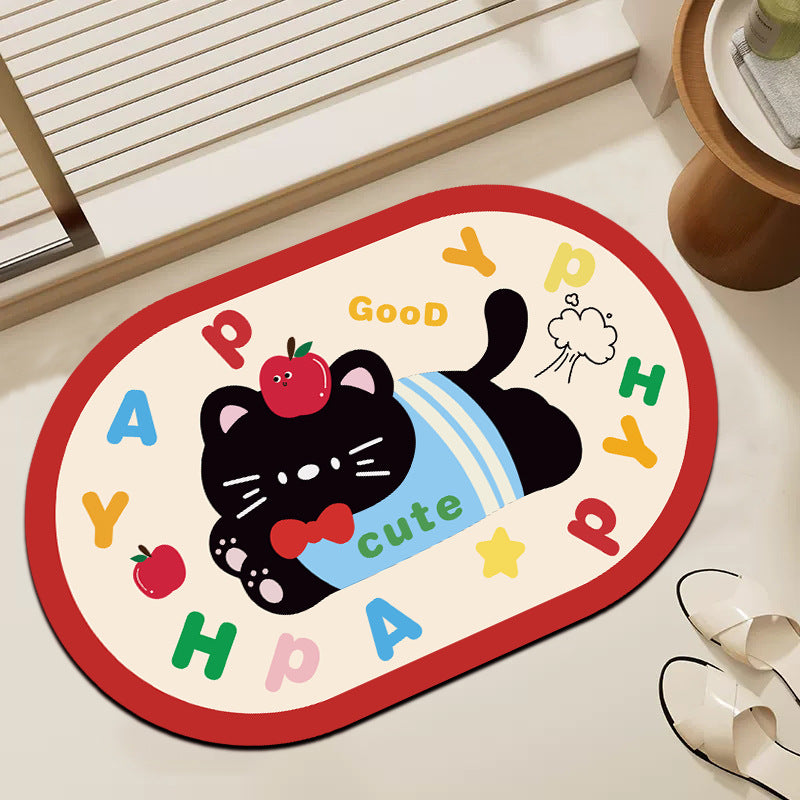 Siopsrl | Cartoon Themed Bath Mat