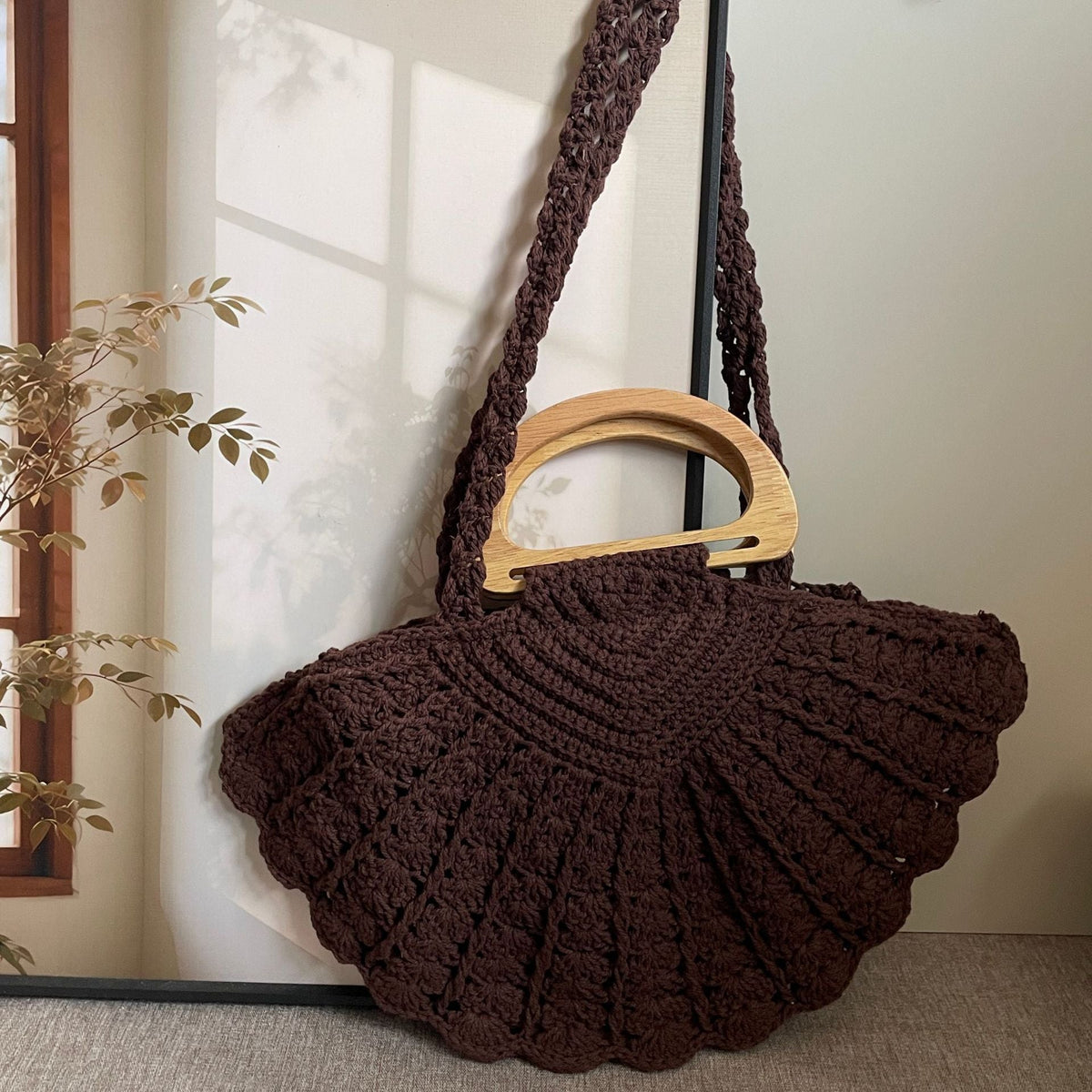 Siopsrl | Hand-knotted shoulder bag Siopsrl
