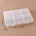Multi-Compartment Transparent Organizer Box Siopsrl