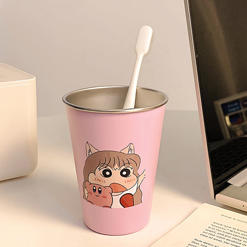 Siopsrl | Stainless Steel Toothbrush Holder with Cute Cartoon Design Siopsrl