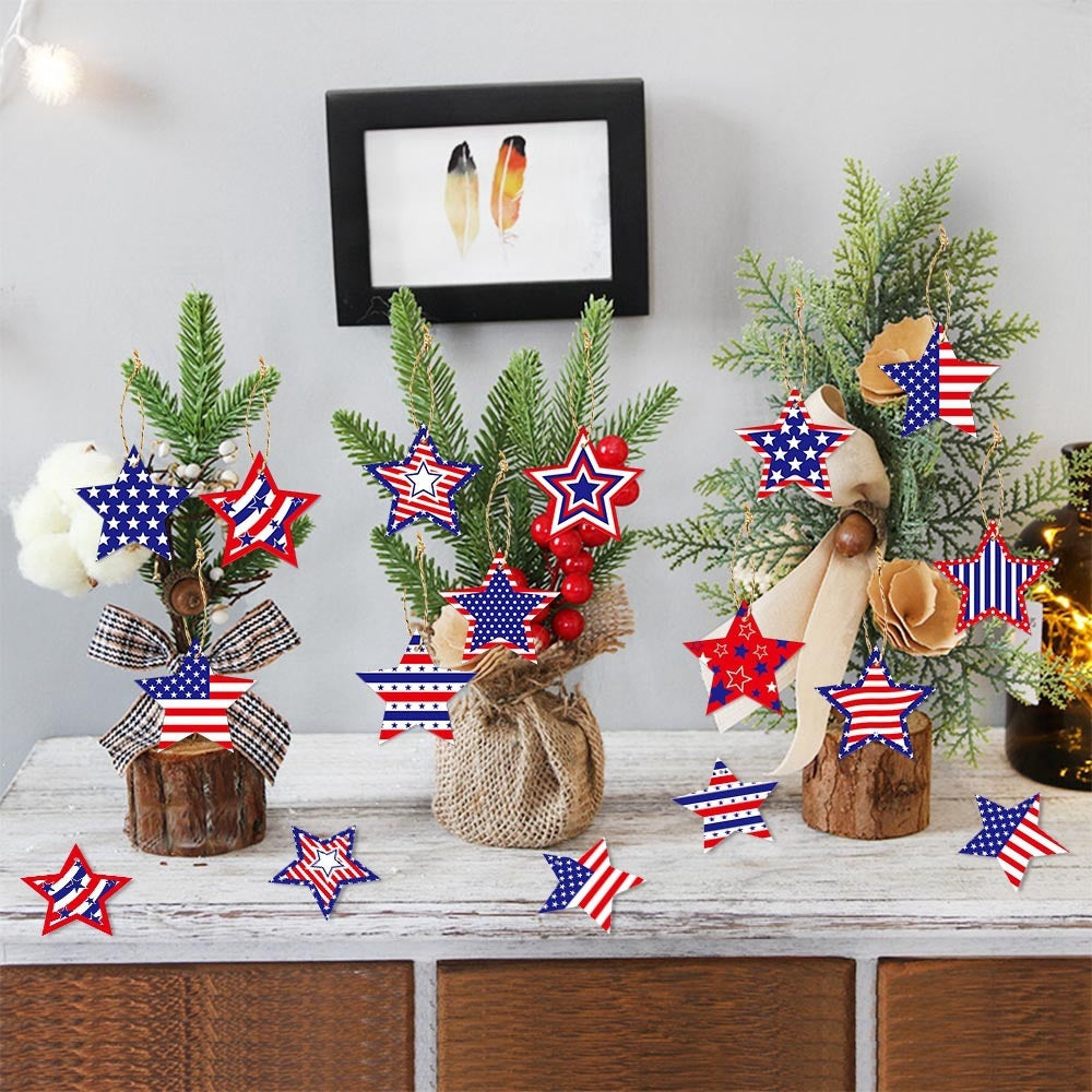 Siopsrl | Unisex nan multi-layer 3D paper star hanging decoration with hanging loops Siopsrl