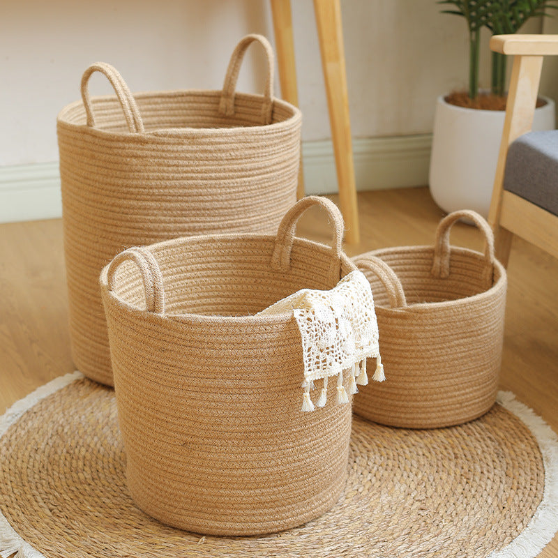Natural Fiber Storage Basket Siopsrl