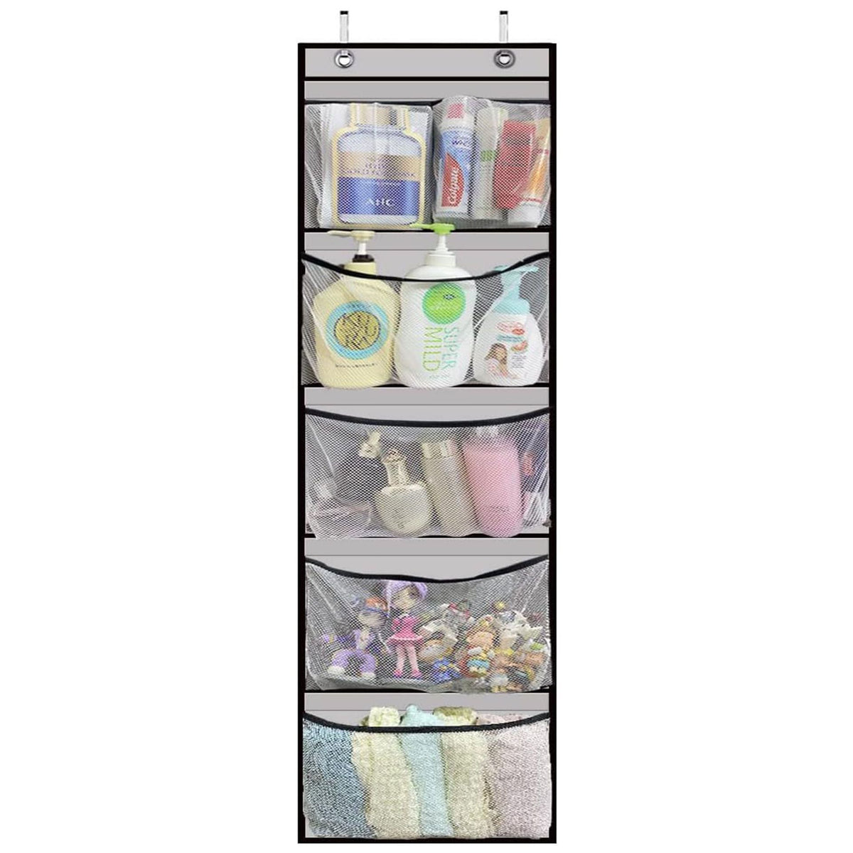 Vertical storage system made of net material Siopsrl