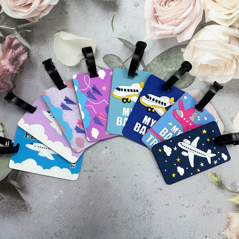 Siopsrl | Airplane-Themed Luggage Tag Siopsrl