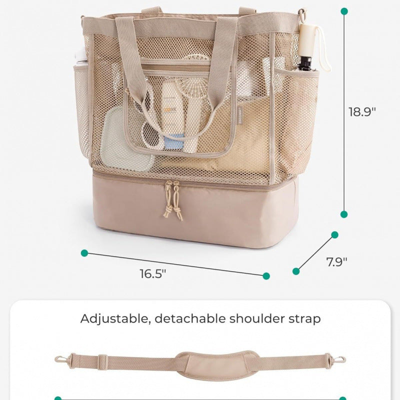 Siopsrl | Multifunctional cooler bag with mesh outer pockets Siopsrl