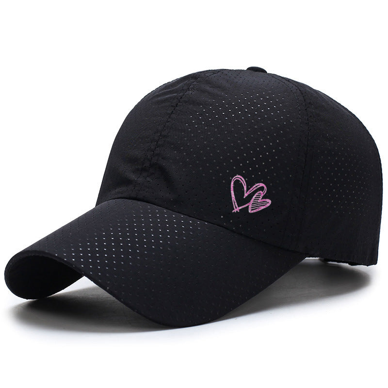 Siopsrl | Women's Lightweight Breathable Dot Pattern Sports Cap Siopsrl