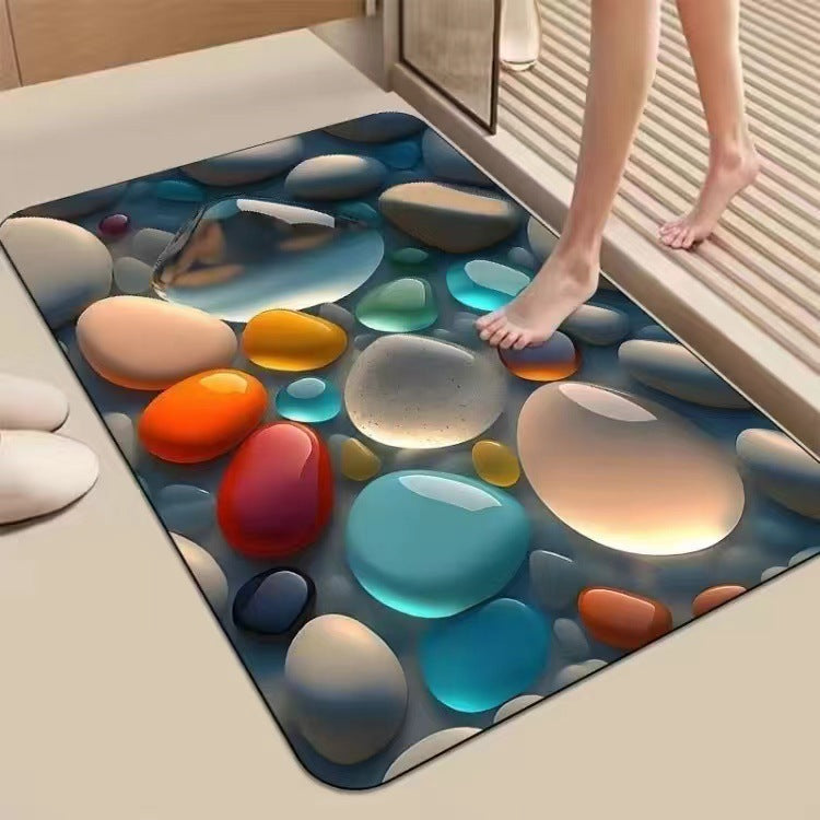 Siopsrl | Non-Slip Water-Absorbent Bath Mat Siopsrl