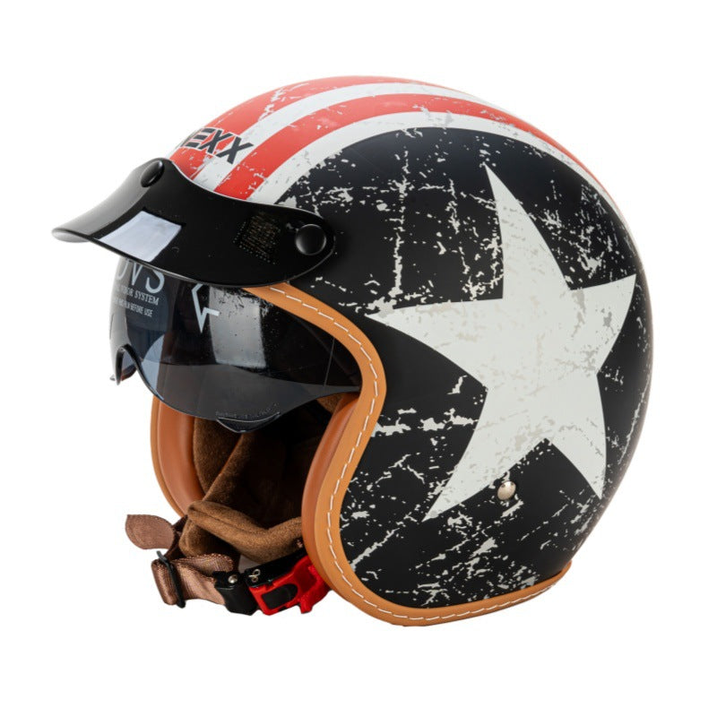 Siopsrl | Classic Open-Face Motorcycle Helmet Siopsrl
