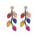 Siopsrl | Vibrant Floral-Inspired Drop Earrings Siopsrl