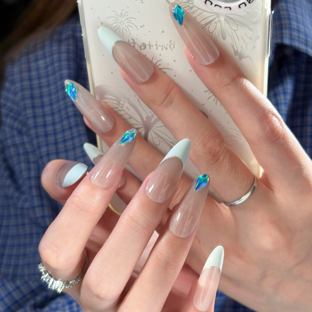 Siopsrl | Decorative Floral Press-On Nails Siopsrl