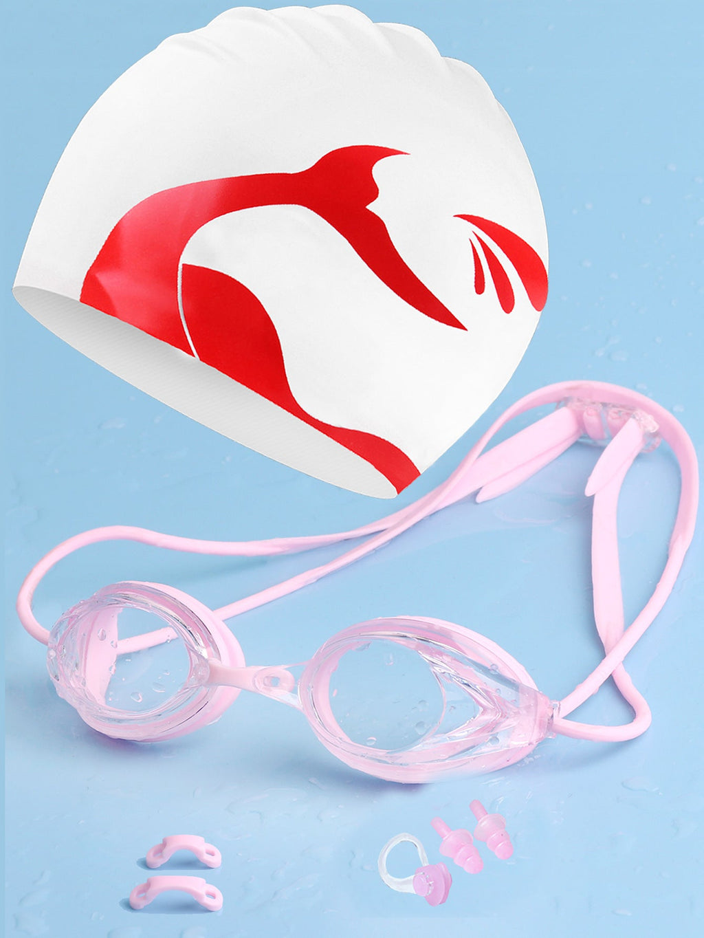Siopsrl | Swimming goggles with adjustable head strap and comfort nose piece Siopsrl